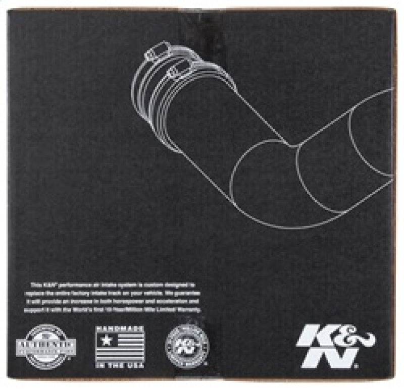 K&N 05 - 06 Chevy Cobalt SS 2.0L Silver Typhoon Short Ram Intake - R70オートパーツ【公式】
