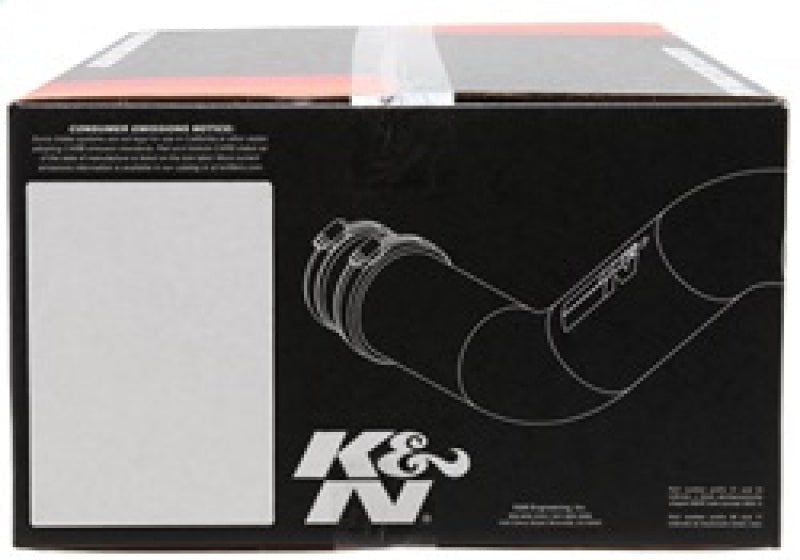 K&N 05 - 07 Honda Accord L4 - 2.4L Silver Typhoon Short Ram Intake - R70オートパーツ【公式】