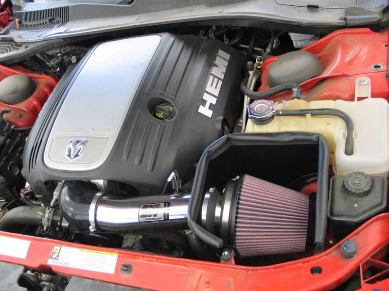 K&N 05 - 08 Magnum/06 - 13 Charger/08 - 13 Challenger / 05 - 13 Chrysler 300C V8 5.7L Typhoon C/A Intake - R70オートパーツ【公式】