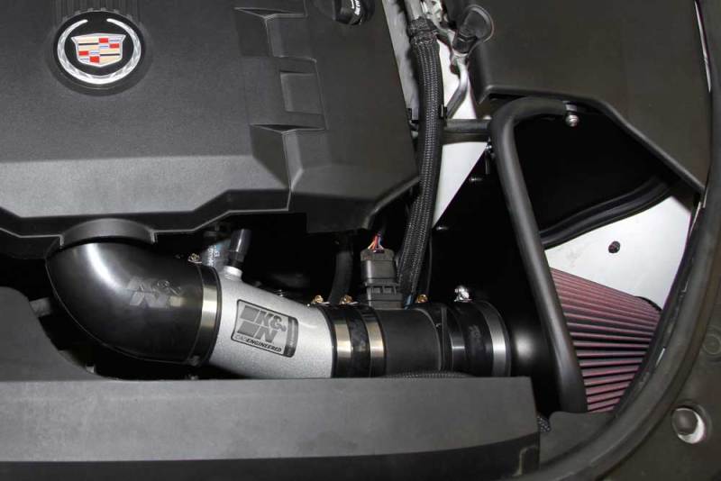 K&N 08 - 11 Typhoon, Cadillac CTS 3.6L, 3.6L 69 Series Typhoon Perf Intake Kit - R70オートパーツ【公式】