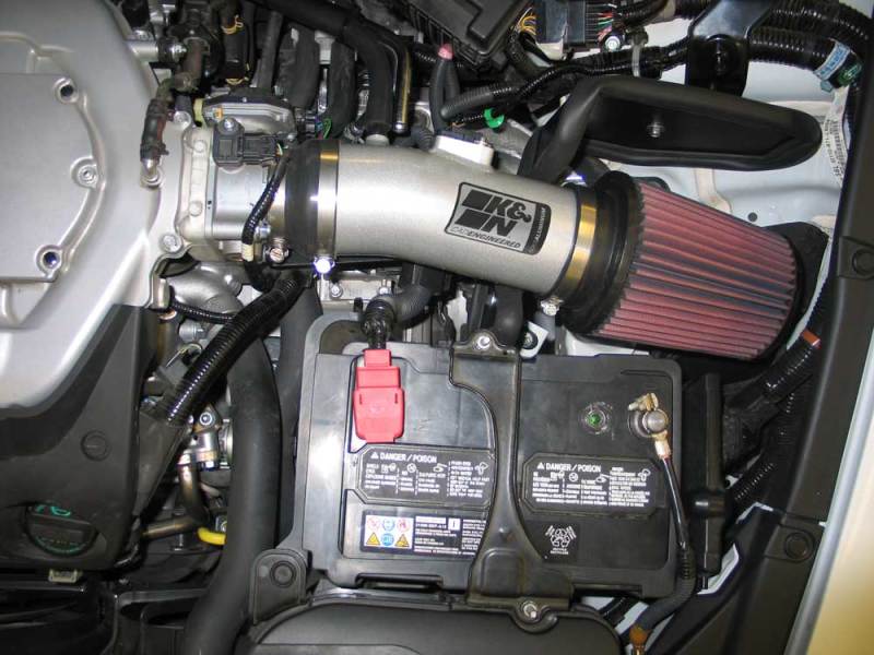 K&N 08 Honda Accord 3.5L - V6 Silver Typhoon Short Ram Intake - R70オートパーツ【公式】