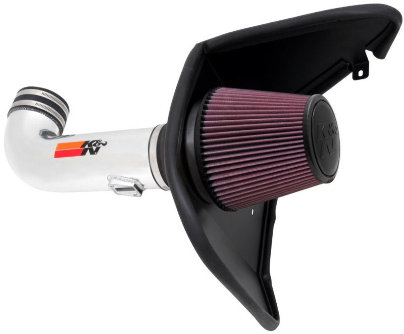 K&N 10 Camaro 6.2L V8 Polished Typhoon Short Ram Intake - R70オートパーツ【公式】