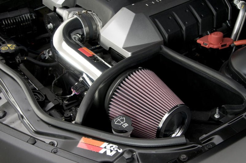 K&N 10 Camaro 6.2L V8 Polished Typhoon Short Ram Intake - R70オートパーツ【公式】