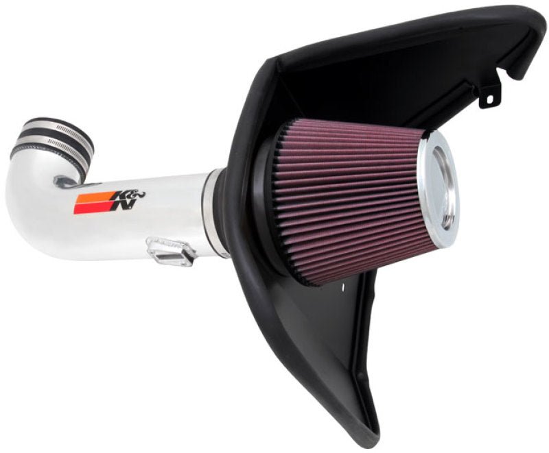 K&N 10 Camaro 6.2L V8 Polished Typhoon Short Ram Intake - R70オートパーツ【公式】