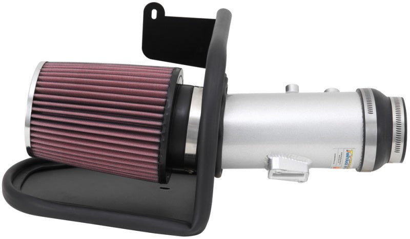 K&N 13 - 14 Honda Accord 3.5L V6 69 Series Typhoon Air Intake System - Silver Cold Air Intake Kit - R70オートパーツ【公式】