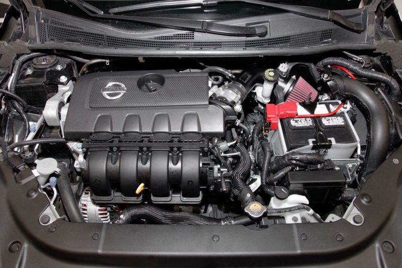K&N 13 - 14 Nissan Sentra 1.8L L4 Typhoon Short Ram Intake - R70オートパーツ【公式】