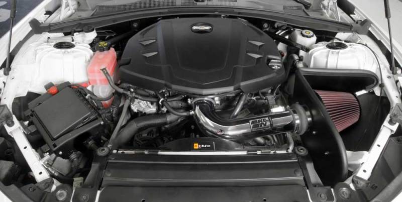 K&N 16 - 17 Chevy Camaro 3.6L Silver Typhoon Short Ram Intake - R70オートパーツ【公式】
