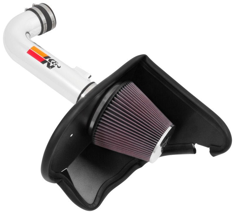 K&N 16 - 17 Chevy Camaro 3.6L Silver Typhoon Short Ram Intake - R70オートパーツ【公式】