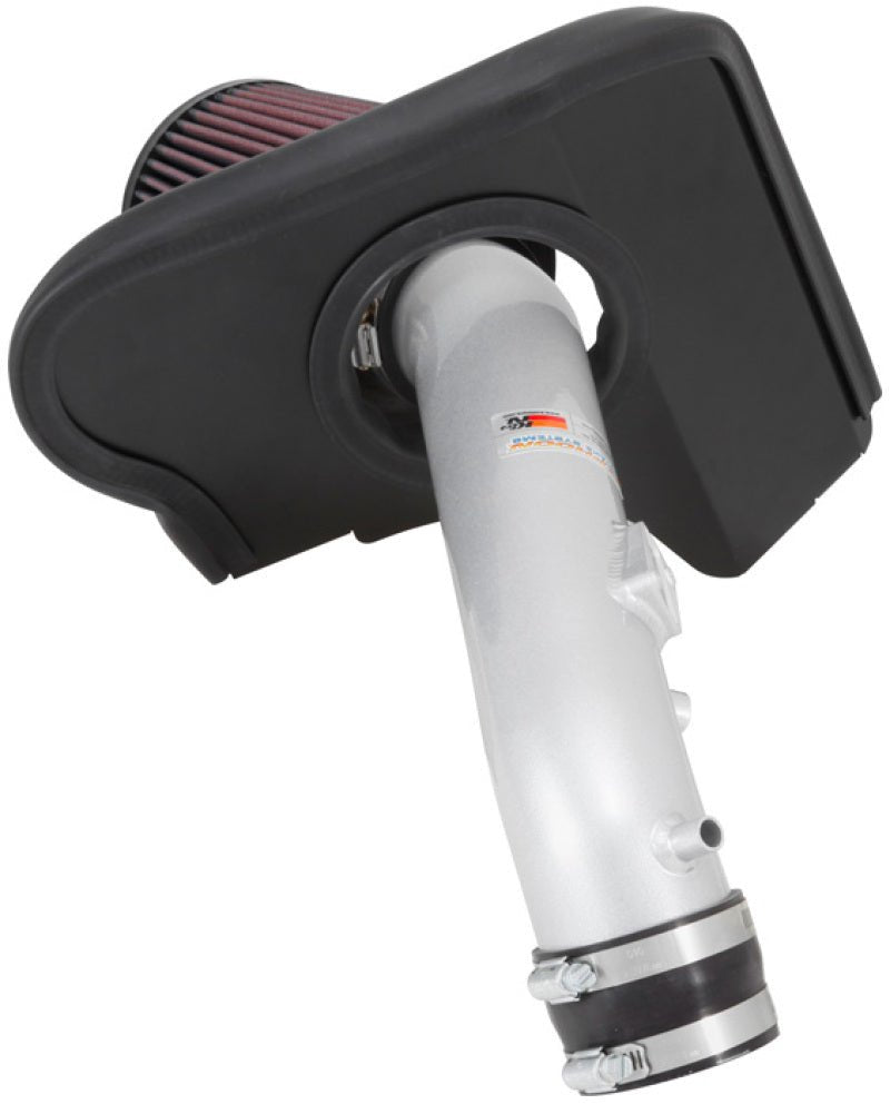 K&N 2013 - 14 Honda Accord 2.4L L4 69 Series Typhoon Air Intake System - Silver Cold Air Intake Kit - R70オートパーツ【公式】
