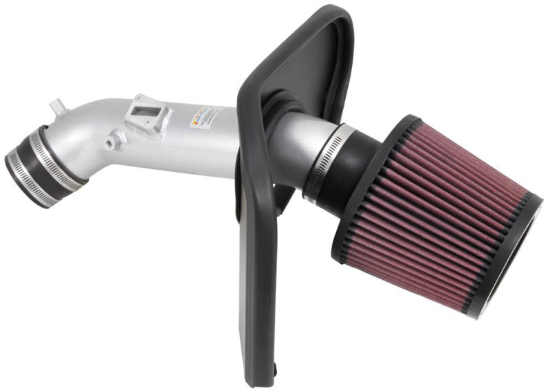 K&N 2013 - 14 Honda Accord 2.4L L4 69 Series Typhoon Air Intake System - Silver Cold Air Intake Kit - R70オートパーツ【公式】