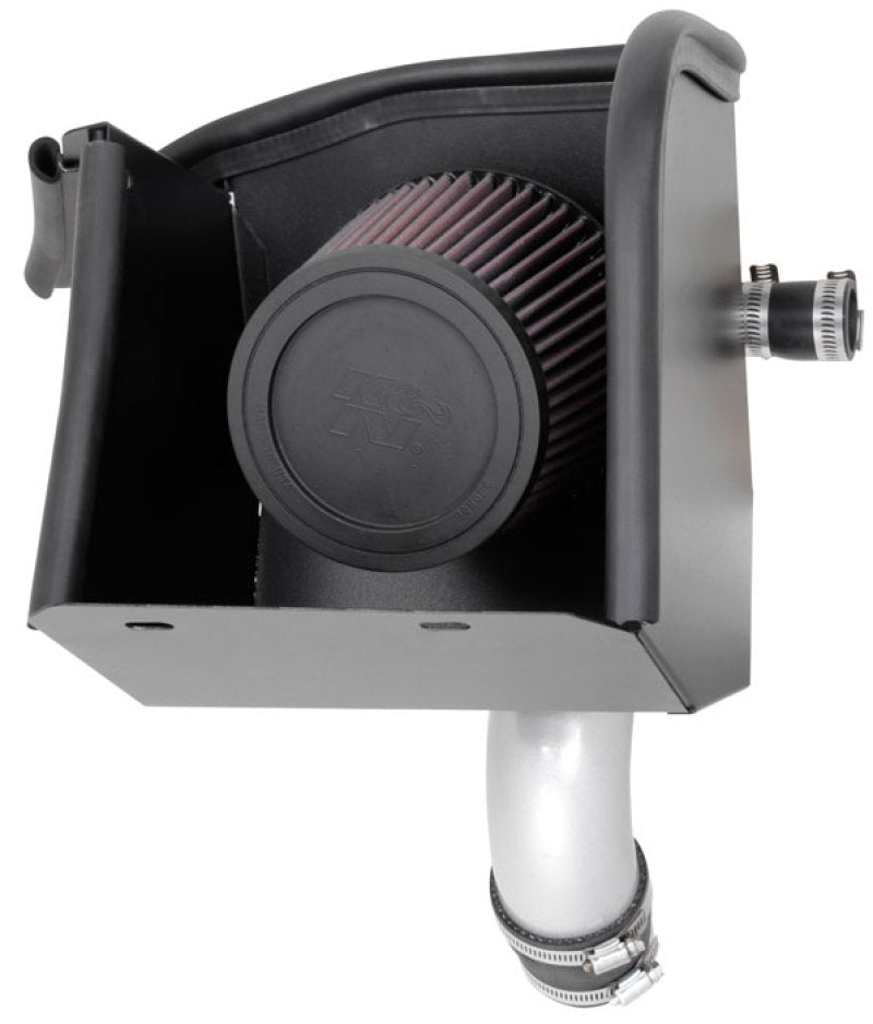 K&N 69 Series Typhoon Performance 13 Chrysler/Dodge 200/Avenger 2.4L Silver Cold Air Intake Kit - R70オートパーツ【公式】