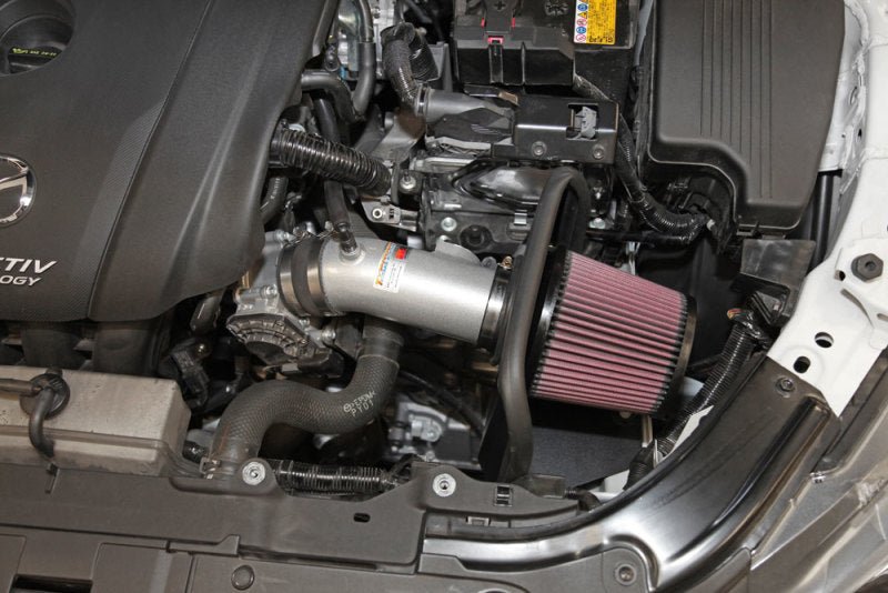 K&N 69 Series Typhoon Performance Intake Kit 2014 Mazda 3/6 2.5L - R70オートパーツ【公式】