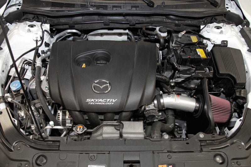 K&N 69 Series Typhoon Performance Intake Kit 2014 Mazda 3/6 2.5L - R70オートパーツ【公式】