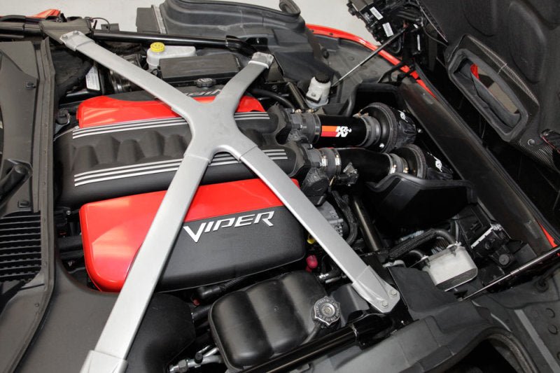 K&N 69 Series Typhoon Performance Intake Kit for 2013 Dodge Viper/SRT Viper 8.4L V10 - R70オートパーツ【公式】