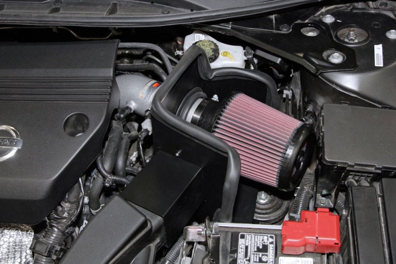 K&N 69 Series Typhoon Performance Intake Kit - Silver for 13 - 14 Nissan Altima 2.5L L4 - R70オートパーツ【公式】