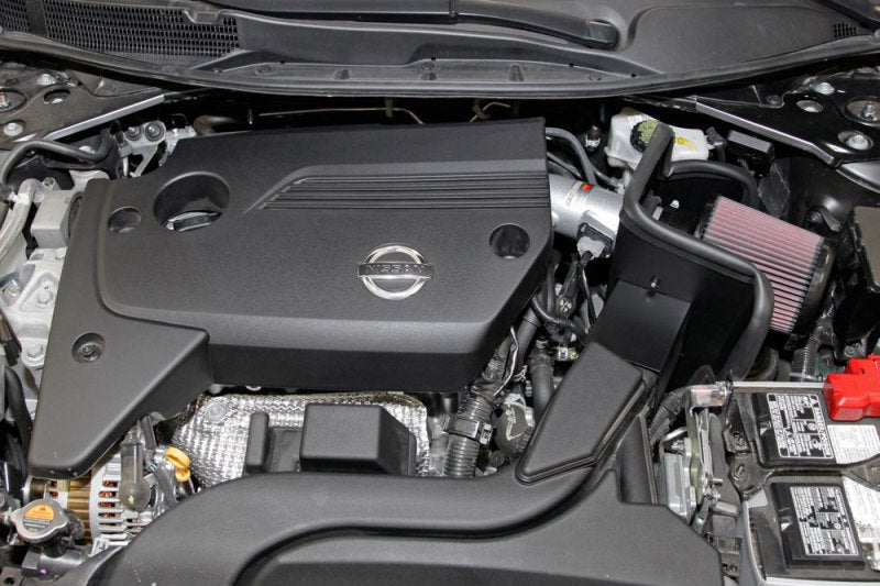 K&N 69 Series Typhoon Performance Intake Kit - Silver for 13 - 14 Nissan Altima 2.5L L4 - R70オートパーツ【公式】