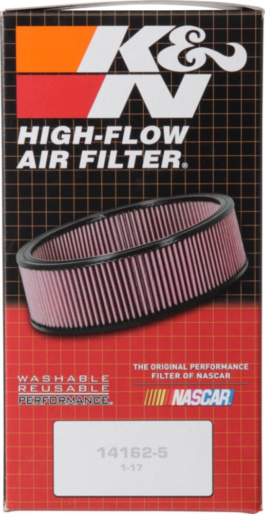 K&N X - Stream Top Filter - Red - Size 9in - 5.125in Neck Flange / 2.75in Height - R70オートパーツ【公式】