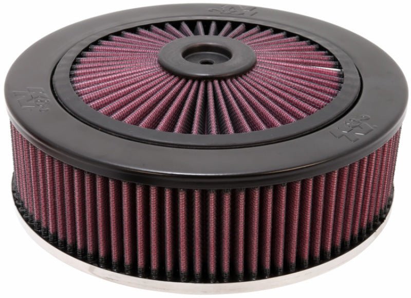 K&N X - Stream Top Filter - Red - Size 9in - 5.125in Neck Flange / 2.75in Height - R70オートパーツ【公式】