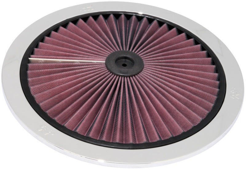 K&N X - Stream Top Filter X - Stream 14 inch OD Chrome - R70オートパーツ【公式】