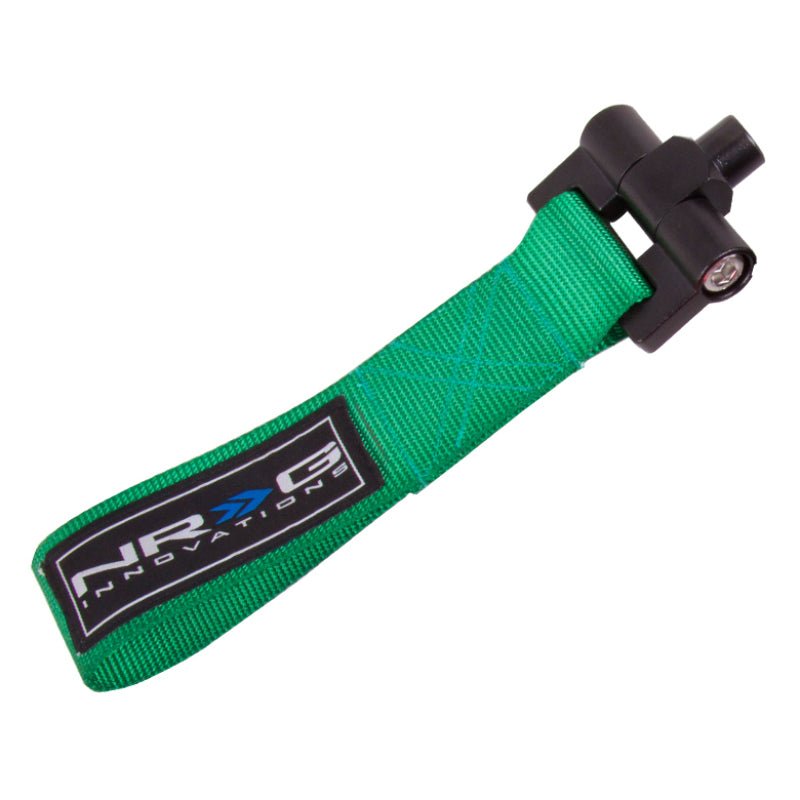NRG Bolt - In Tow Strap Green - Nissan 350Z 02 - 03 / Infiniti G35 02 - 03 (5000lb. Limit) - R70オートパーツ【公式】