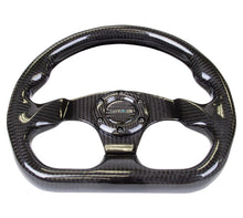 画像をギャラリービューアに読み込む, NRG Carbon Fiber Steering Wheel (320mm) Flat Bottom w/Shiny Black Carbon - R70オートパーツ【公式】