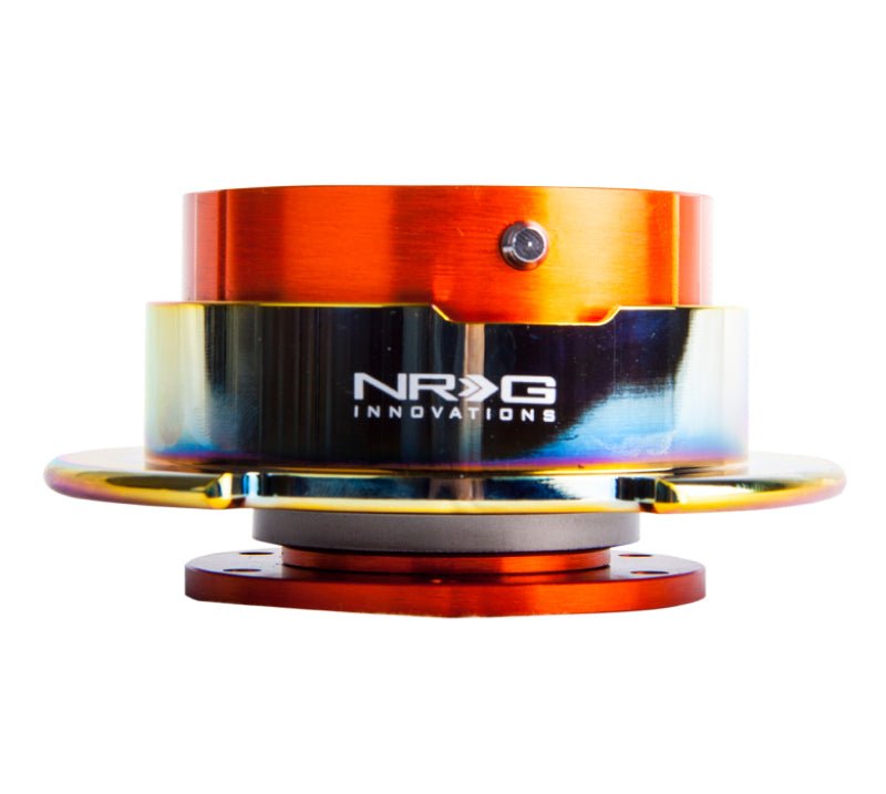 NRG Quick Release Gen 2.5 - Orange Body / Neochrome Ring - R70オートパーツ【公式】