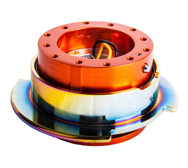 NRG Quick Release Gen 2.5 - Orange Body / Neochrome Ring - R70オートパーツ【公式】