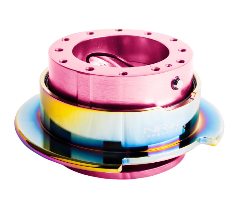 NRG Quick Release Gen 2.5 - Pink Body / Neochrome Ring - R70オートパーツ【公式】