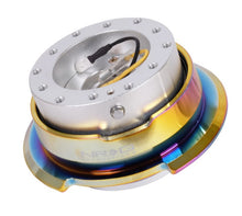 画像をギャラリービューアに読み込む, NRG Quick Release Gen 2.8 - Silver Black Body / Neochrome Ring - R70オートパーツ【公式】