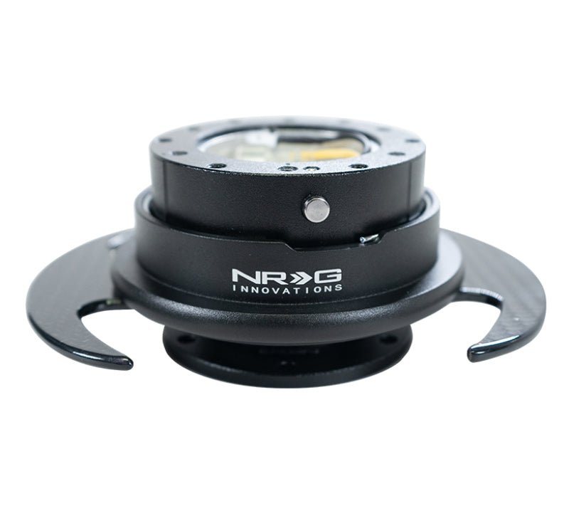 NRG Quick Release Kit Gen 3.0 - Black Body / Black Ring w/ Carbon Fiber Handles - R70オートパーツ【公式】
