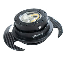 画像をギャラリービューアに読み込む, NRG Quick Release Kit Gen 3.0 - Black Body / Black Ring w/ Carbon Fiber Handles - R70オートパーツ【公式】