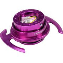 画像をギャラリービューアに読み込む, NRG Quick Release Kit Gen 4.0 - Purple Body / Purple Ring w/ Handles - R70オートパーツ【公式】