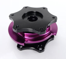 画像をギャラリービューアに読み込む, NRG Quick Release SFI SPEC 42.1 - Shiny Black Body / Shiny Purple Ring - R70オートパーツ【公式】