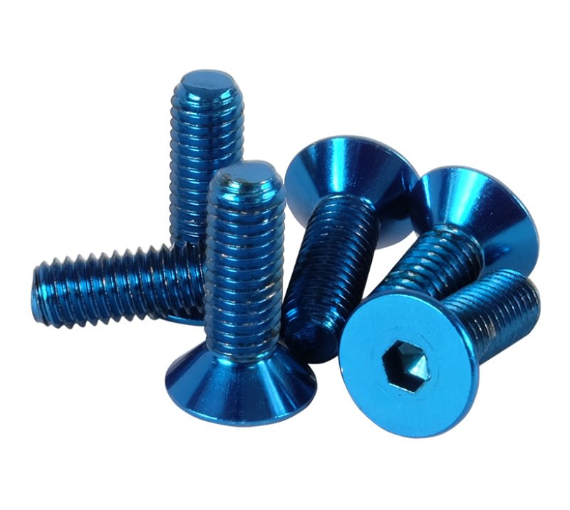 NRG Steering Wheel Screw Upgrade Kit (Conical) - Blue - R70オートパーツ【公式】
