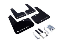 画像をギャラリービューアに読み込む, Rally Armor 12 - 18 Hyundai Veloster Black UR Mud Flap w/ White Logo - R70オートパーツ【公式】