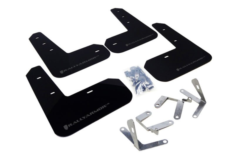 Rally Armor 13 - 17 Subaru BRZ/Toyota FR - S Black UR Mud Flap w/Grey Logo - R70オートパーツ【公式】