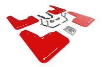画像をギャラリービューアに読み込む, Rally Armor 18 - 23 Ford Fiesta ST MK8 Red UR Mud Flap w/White Logo - R70オートパーツ【公式】