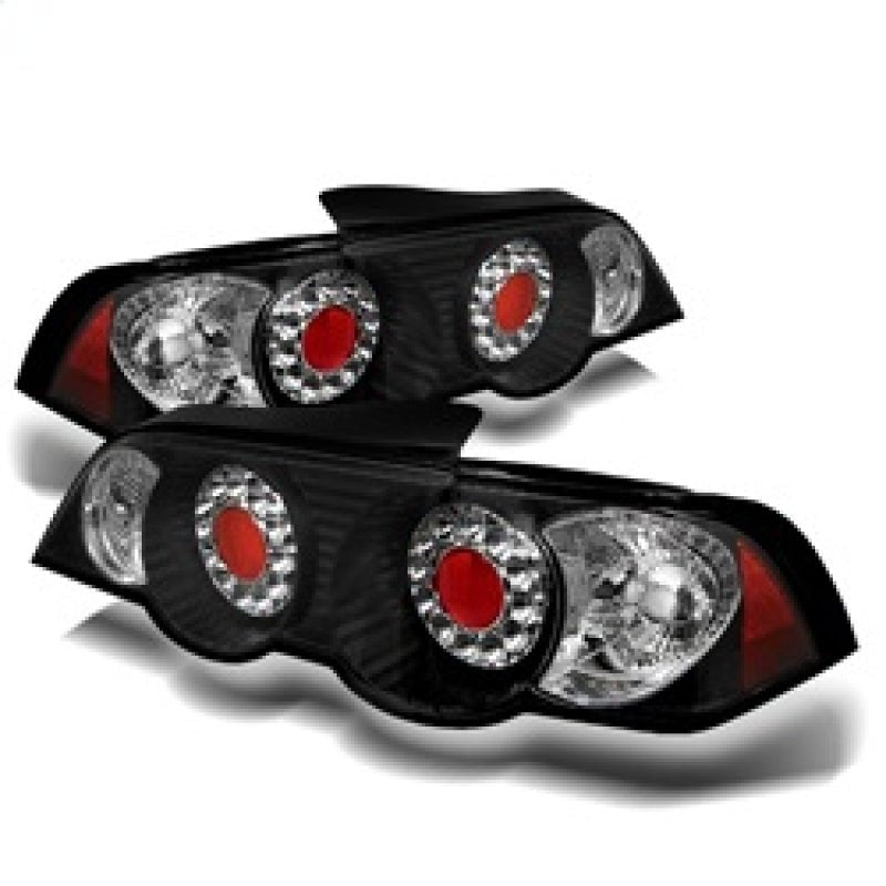 Spyder Acura RSX 02 - 04 LED Tail Lights Black ALT - YD - ARSX02 - LED - BK - R70オートパーツ【公式】