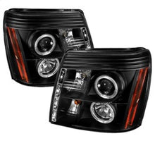画像をギャラリービューアに読み込む, Spyder Cadillac Escalade 02 - 06 Projector Halogen Model - LED Halo DRL Blk PRO - YD - CE02 - DRL - BK - R70オートパーツ【公式】