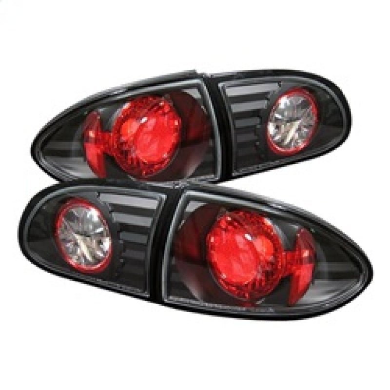 Spyder Chevy Cavalier 95 - 02 Euro Style Tail Lights Black ALT - YD - CCAV95 - BK - R70オートパーツ【公式】