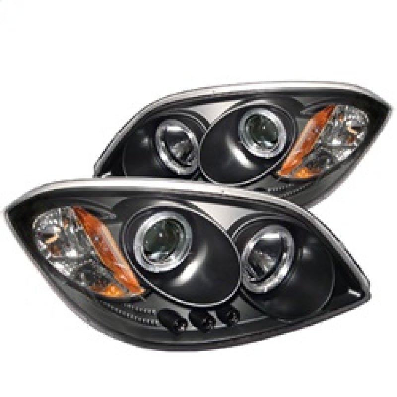Spyder Chevy Cobalt 05 - 10/Pontiac G5 07 - 09 Projector Headlights LED Halo LED Blk PRO - YD - CCOB05 - HL - BK - R70オートパーツ【公式】