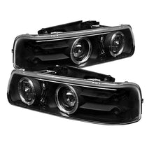 画像をギャラリービューアに読み込む, Spyder Chevy Silverado 1500/2500 99 - 02 Projector Headlights LED Halo LED Black PRO - YD - CS99 - HL - BK - R70オートパーツ【公式】