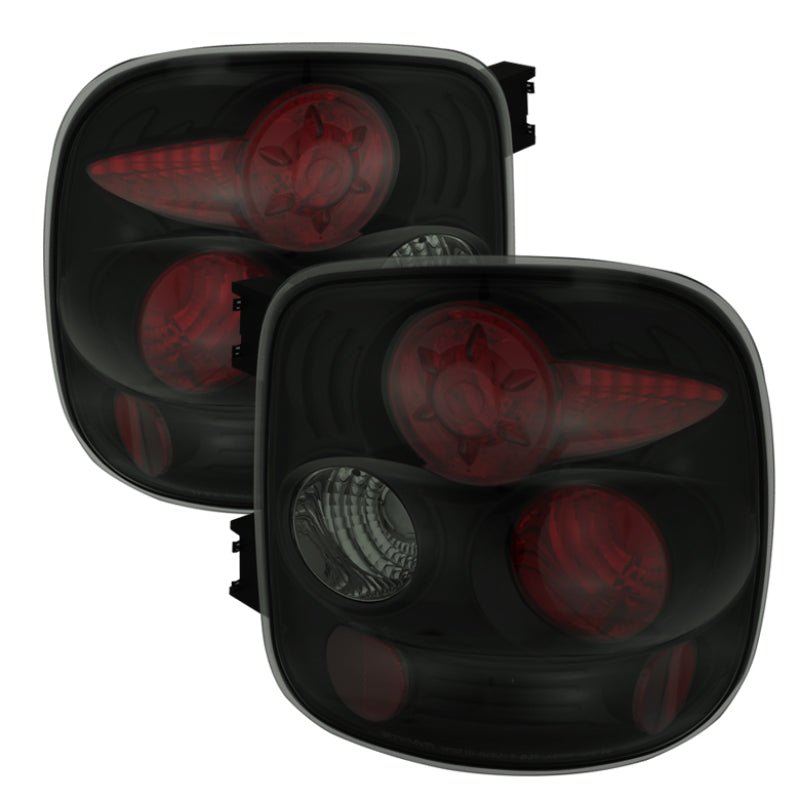 Spyder Chevy Silverado Stepside 99 - 04 Euro Style Tail Lights Black Smoke ALT - YD - CS99STS - BSM - R70オートパーツ【公式】