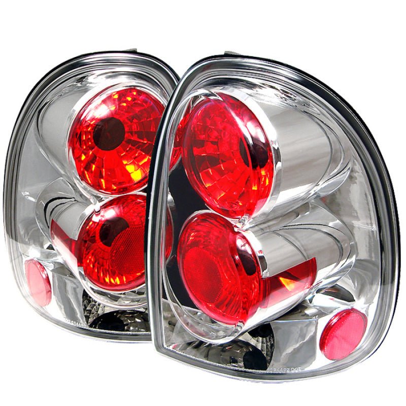 Spyder Dodge Caravan/Grand Caravan 96 - 00Euro Style Tail Lights Chrome ALT - YD - DC96 - C - R70オートパーツ【公式】
