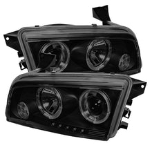 画像をギャラリービューアに読み込む, Spyder Dodge Charger 06 - 10 Projector Headlights Halogen - LED Halo LED Blk Smke PRO - YD - DCH05 - LED - BSM - R70オートパーツ【公式】