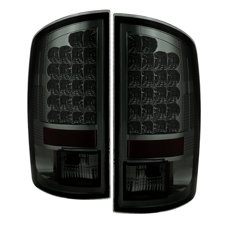 Spyder Dodge Ram 02 - 06 1500/Ram 2500/3500 03 - 06 LED Style Tail Lights Smoke ALT - YD - DRAM02 - LED - SM - R70オートパーツ【公式】