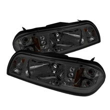 画像をギャラリービューアに読み込む, Spyder Ford Mustang 87 - 93 1PC LED (Replaceable LEDs)Crystal Headlights Black HD - YD - FM87 - 1PC - LED - SM - R70オートパーツ【公式】
