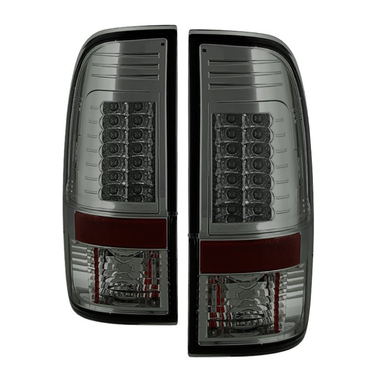 Spyder Ford Super Duty 08 - 15 Version 2 LED Tail Lights Smoke ALT - YD - FS07 - LED - G2 - SM - R70オートパーツ【公式】