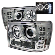 画像をギャラリービューアに読み込む, Spyder GMC Sierra 1500/2500/3500 07 - 13 Projector Headlights LED Halo - LED Chrome PRO - YD - GS07 - HL - C - R70オートパーツ【公式】
