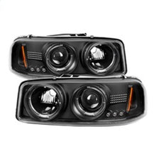 画像をギャラリービューアに読み込む, Spyder GMC Sierra 1500/2500/3500 99 - 06 Projector Headlights LED Halo LED Black PRO - YD - CDE00 - HL - BK - R70オートパーツ【公式】